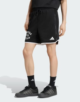 Adidas Noir Short En Maille Marvel Spider Man - Image 2