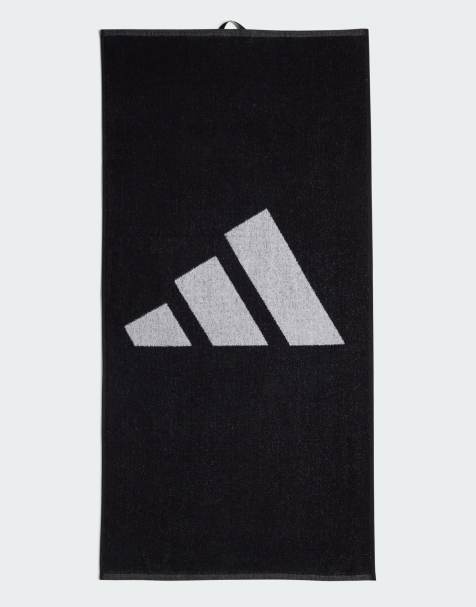 adidas Performance small towel in black - view 1