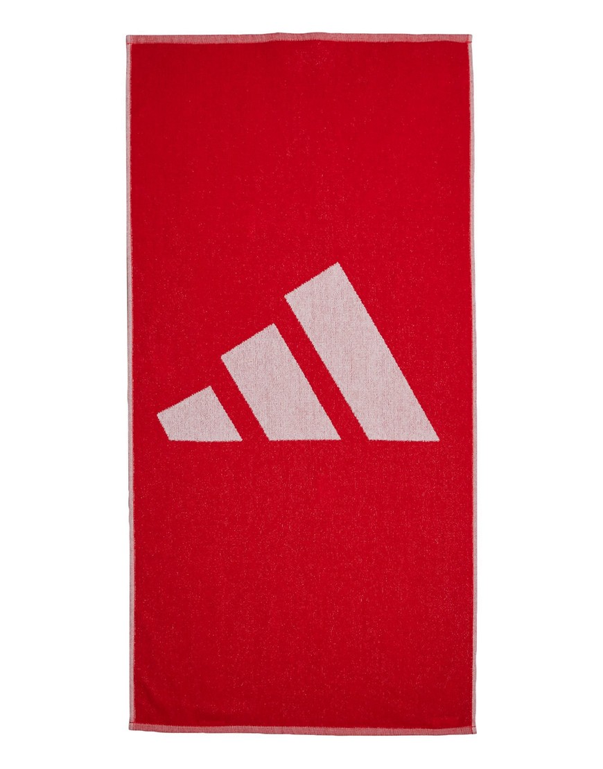adidas Performance small towel in red