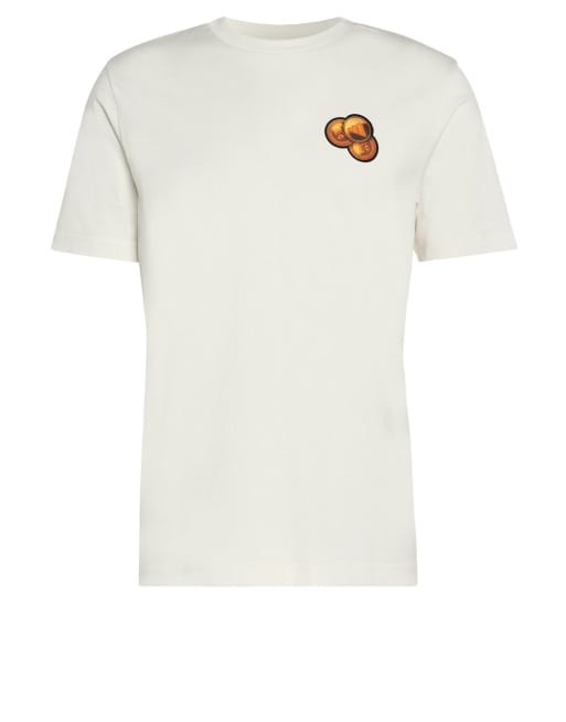 adidas performance - Snack - T-shirt bianco sporco con grafica con bubblegum, 5 di 5