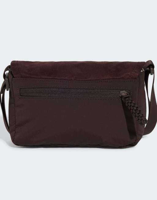adidas performance Soft lux cross body bag in aurora coffee, 2 of 4