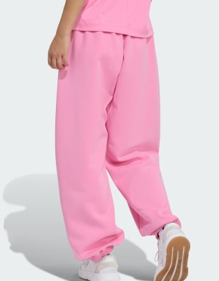 adidas Performance - Soft Lux - Loose-Fit-Hose in St Tropic Bloom-Rosa