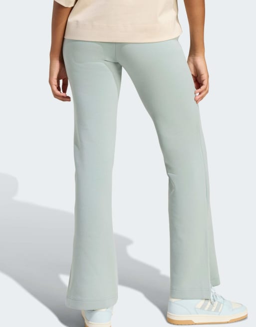 adidas performance - Soft Lux - Pantaloni a zampa color salvia wonder, 3 di 4