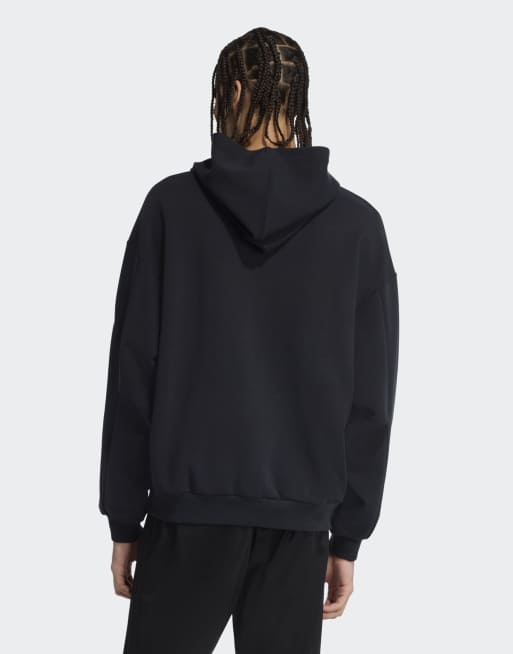 adidas Performance – Soft Lux – Svart huvtröja, 4 av 4