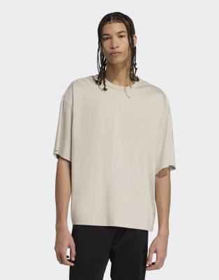 adidas Performance - Soft Lux - T-shirt - Beige-Neutre