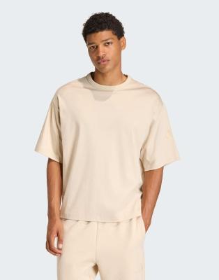 Performance - Soft Lux - T-Shirt in Crystal Linen-Neutral Neutral M