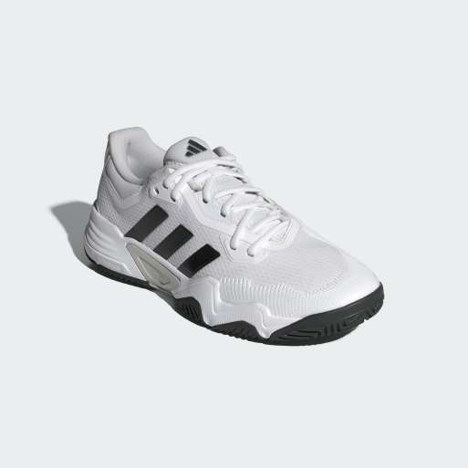 adidas performance - Solematch Control 2 - Tennisschoenen in wit en zwartblauw metallic