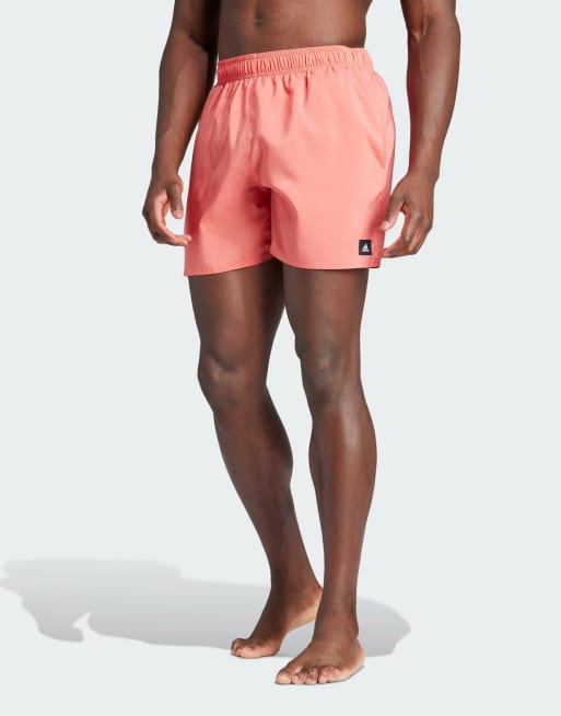 adidas performance - Solid CLX - Pantaloncini da bagno rossi taglio corto