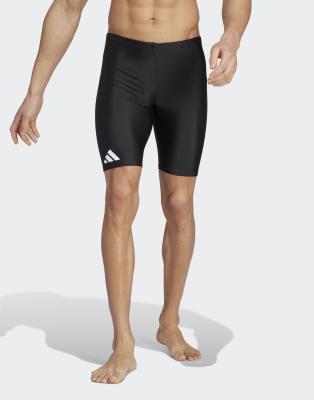 adidas performance adidas performance Solid swim jammers in black / white