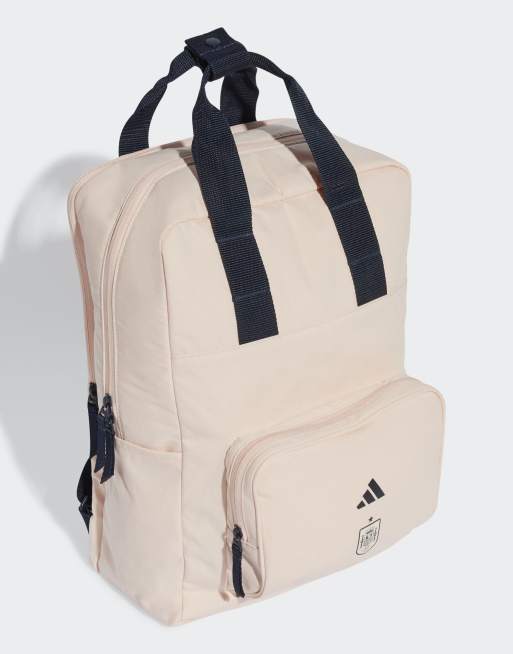 adidas performance – Spain away (drużyna kobiet) – Plecak w kolorach pudrowego różu i granatowym