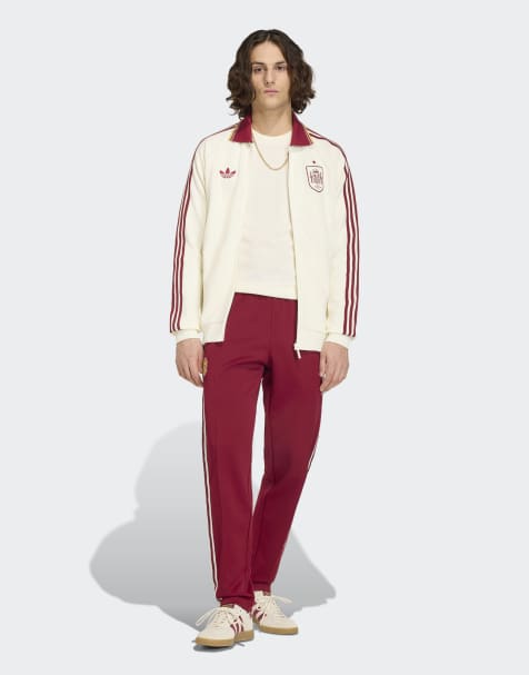 adidas performance - Spain Away - Giacca Anthem bianco sporco - view 1