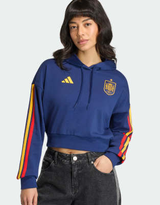 adidas performance - Spain DNA - Kapuzenpullover in Dunkelblau