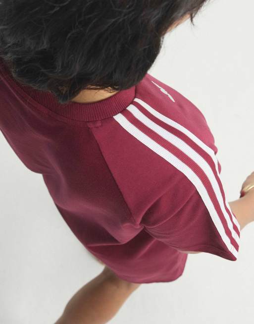 adidas Performance – Spain Originals 2 – Vinröd klänning, 3 av 4