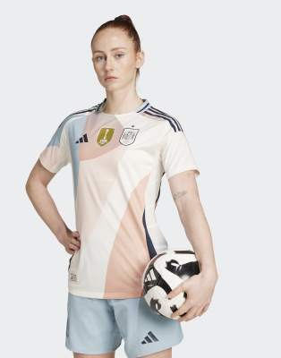 adidas performance - Spanien 25 (Damenmannschaft) - Authentisches Auswärts-Trikot in Kalkweiß