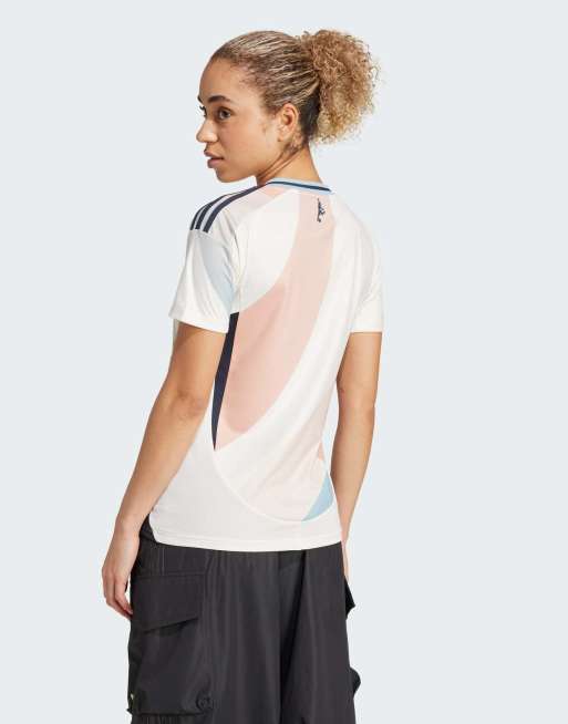 adidas Performance – Spanien 25 (Damenmannschaft) – Away – Auswärtstrikot in Chalk White, 2 von 4