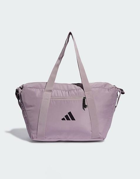 adidas Performance sport bag in purple