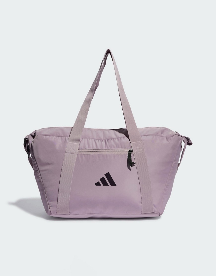 adidas Performance sport bag in purple
