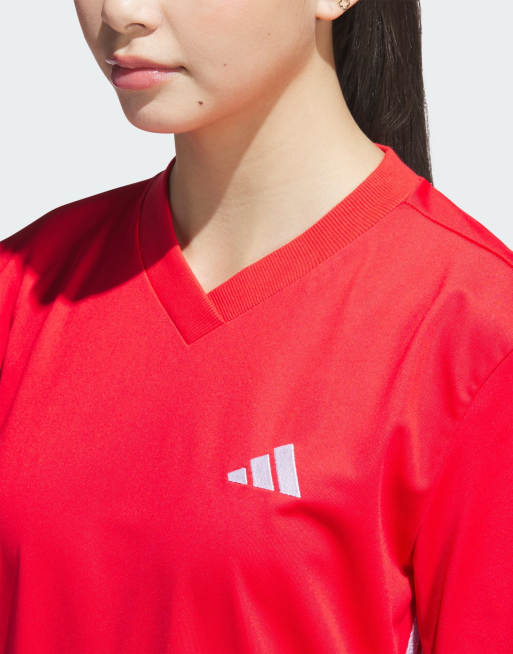 adidas performance Sport craft shift dress in pure ruby ASOS