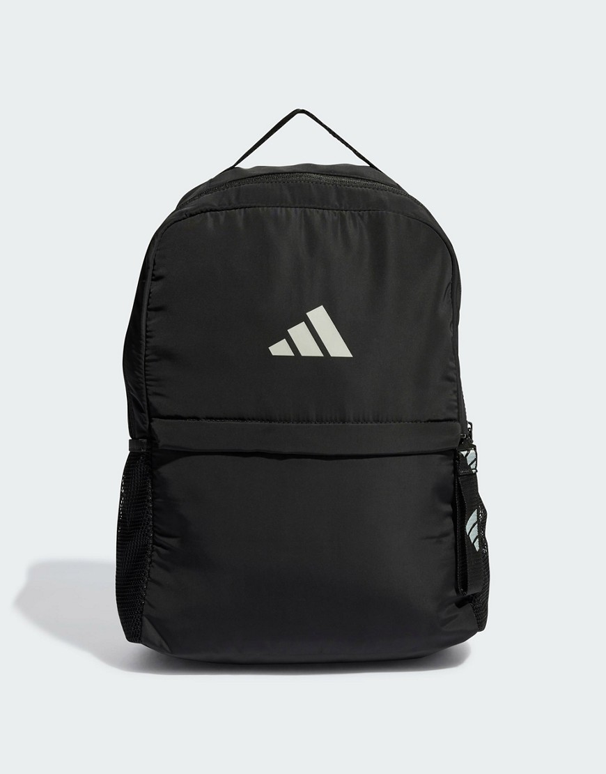 adidas Performance sport padded backpack in black
