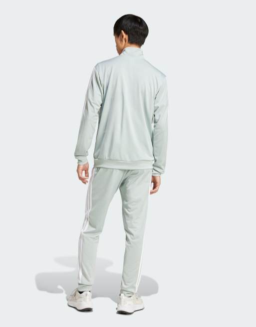 adidas Performance - Sportswear - Survêtement classique en maille à 3 bandes - Argent éclatant, 2 de 4