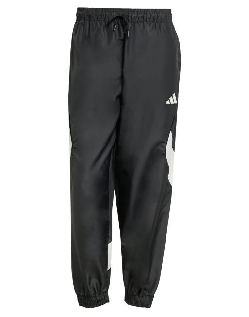 adidas Performance - Stadion - Broek in zwart en gebroken wit, 5 van 5