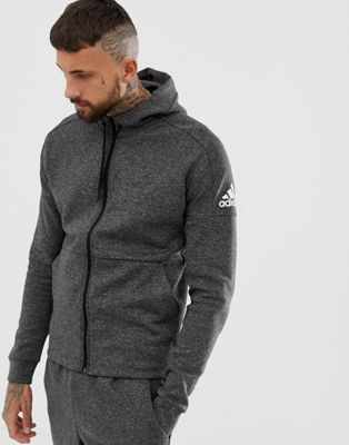 zip hoodie in gray cw0259 | ASOS