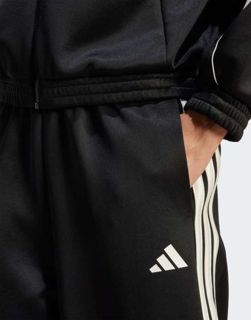 adidas Performance - Stadium - Pantalon de survêtement à 3 bandes - Noir/blanc cassé, 3 de 4