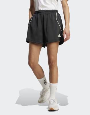 adidas Performance - Stadium - Shorts in Schwarz / Wollweiß