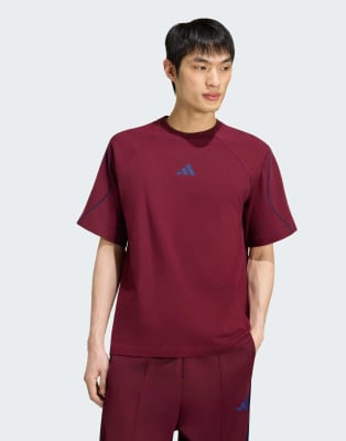 Adidas Uomo Rosa Mens T-Shirt Stadium Taglia XS, JD Sports - Immagine 4