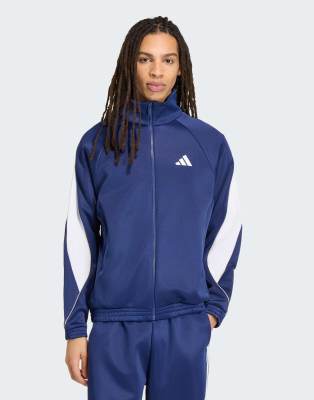 Adidas Uomo Blu Mens Giacca Da Allenamento Stadium Taglia L, JD Sports - Immagine 4