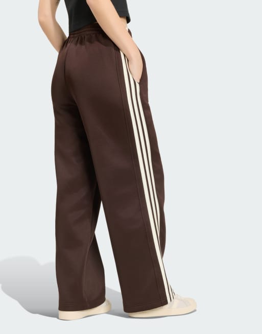 adidas Performance – Stadium – Trainingshose in Aurora Coffee mit 3 Streifen, 3 von 4