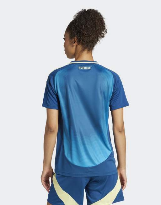 adidas performance - Suède équipe féminine - Maillot extérieur 25- Bleu marine, 3 de 4