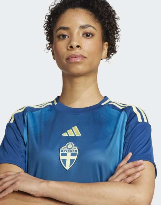 adidas performance - Suède équipe féminine - Maillot extérieur 25- Bleu marine, 4 de 4