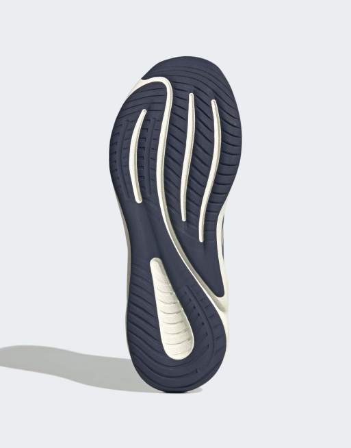 adidas performance - Supernova EAS 2 m - Scarpe da corsa blu scuro/bianco sporco/opaco, 3 di 4