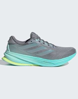 adidas Performance - Supernova Rise 2 - Chaussures de course - Gris/gris métallisé magique/flash