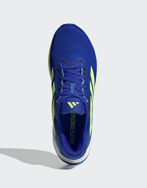 adidas Performance – Supernova Rise 2 – Laufschuhe in Lucid Blau/Hi-Res Gelb/B, 2 von 5