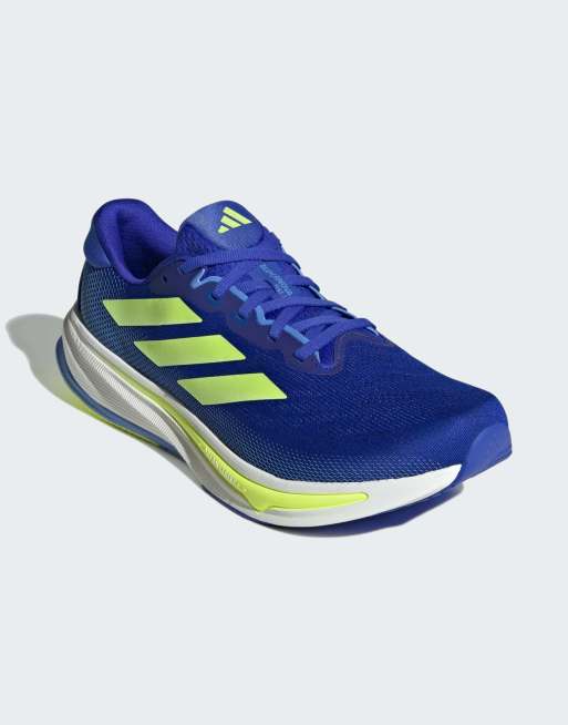 adidas Performance – Supernova Rise 2 – Laufschuhe in Lucid Blau/Hi-Res Gelb/B, 4 von 5