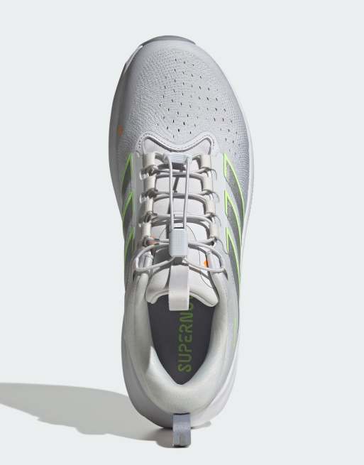 adidas performance Supernova rise 3 adaptive running shoes in dash grey / silver metallic, 3 of 4