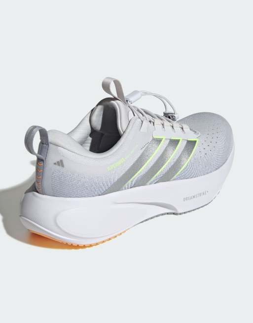 adidas performance Supernova rise 3 adaptive running shoes in dash grey / silver metallic, 4 of 4