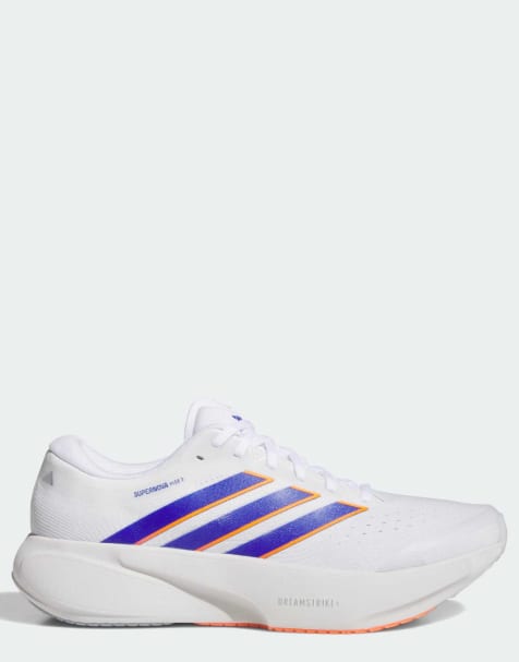 adidas Performance – Supernova rise 3 – Buty do biegania w kolorze białym, niebieskim i pomarańczowym - view 1