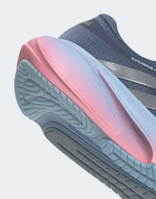 adidas performance Supernova rise 3 running shoes in tech ink / iron metallic, 5 of 5