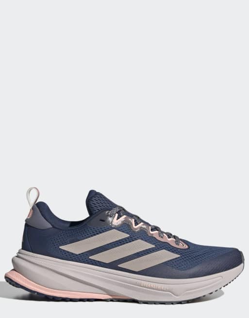 adidas Performance Supernova rise atr shoes in tech indigo / clear orange / o