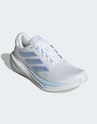 adidas Performance - Supernova Stride 2.0 - Laufschuhe in Wolkenweiß / Glow Blue / Grau