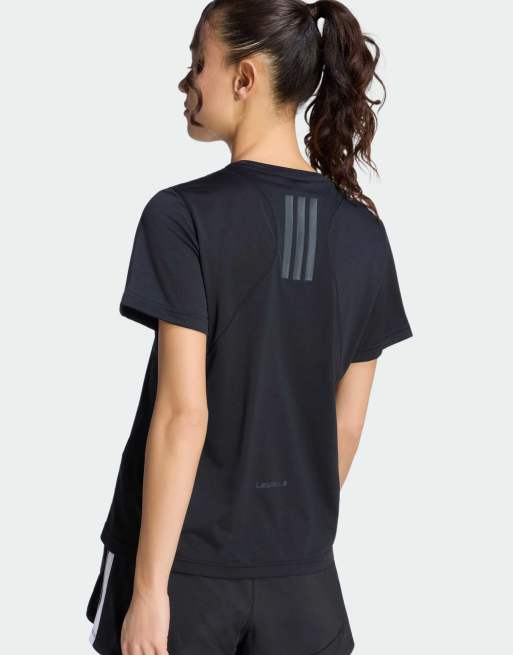 adidas Performance – Svart och grå t-shirt med Les Mills-tryck, 2 av 4