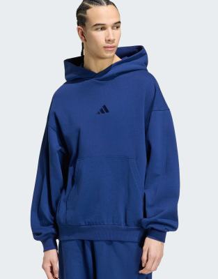 Adidas Bleu Sweatshirt À Capuche - Image 2