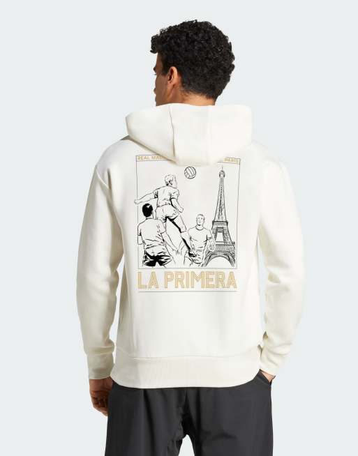 adidas Real Madrid DNA Sweat à capuche blanc | Supporters | Produits