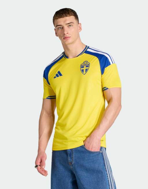 adidas Performance – Sweden 26 Home – Żółta koszulka dżersejowa, 2 z 4