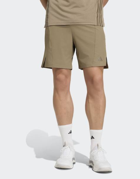 adidas performance Szorty treningowe do ćwiczeń w kolorze khaki, 6 szt. - view 1