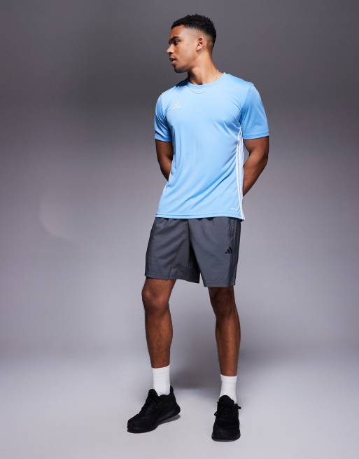 adidas Performance Tabela 23 jersey in light blue, 3 of 4