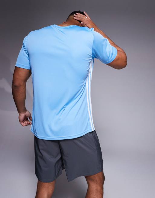 adidas Performance Tabela 23 jersey in light blue, 4 of 4